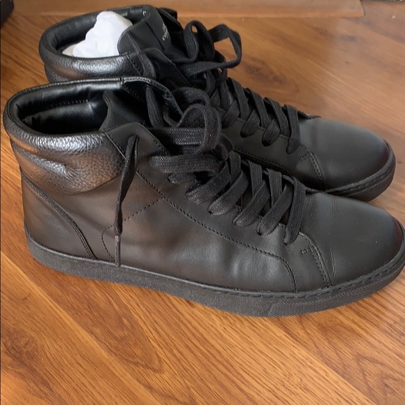 COACH HIGH TOP SNEAKERS - Picture 1 of 12